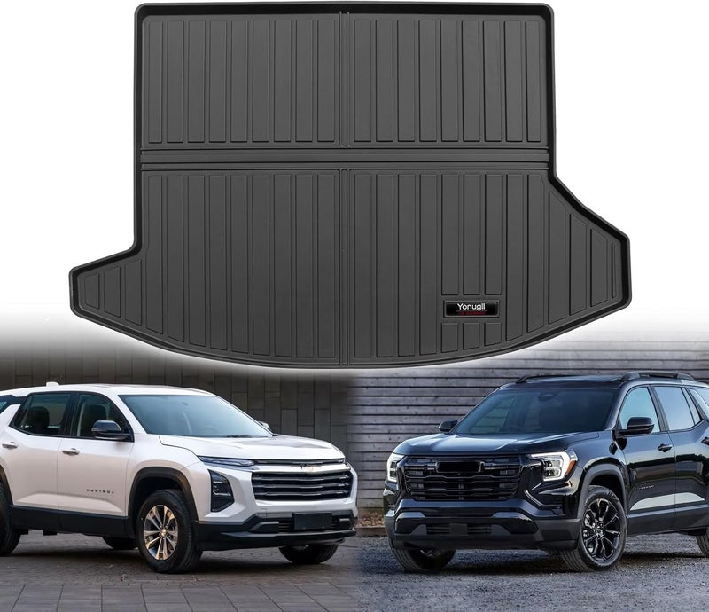 Yonugli Custom for 2025 2026 Chevy Equinox/GMC Terrain (No EV) Cargo Mats Trunk Liner All Weather TPE Protection Mat Accessories (for 2025 2026 Chevy Equinox/GMC Terrain) - Image 3